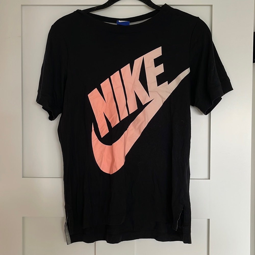 Nike Pink Gradient Swoosh Tee